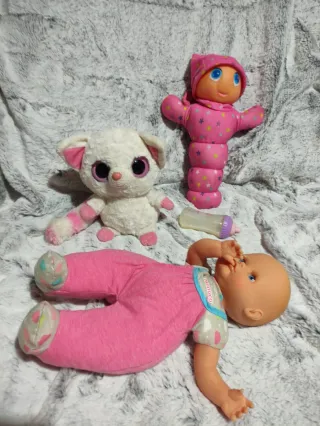 Pack 3 muñecos bebé