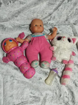 Pack 3 muñecos bebé