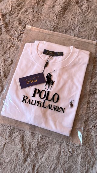 Camiseta Polo Ralph Lauren Blanca Talla M
