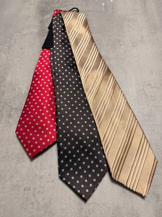 Lote 3 corbatas nuevas
