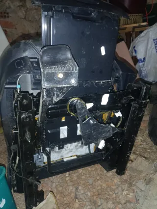 Juego de asientos de piel negro Audi A3