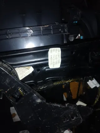 Juego de asientos de piel negro Audi A3