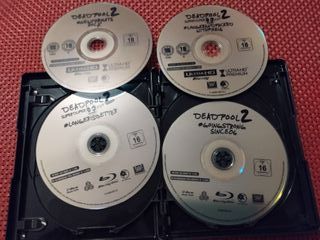Deadpool 2 4K UHD + Blu-ray (4 Discos)