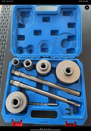 Valigetta frese a tazza per trapano