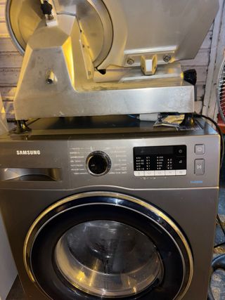 Lavadora Samsung Gris