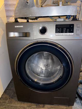 Lavadora Samsung Gris