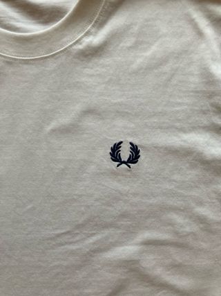 Camiseta Blanca Fred Perry