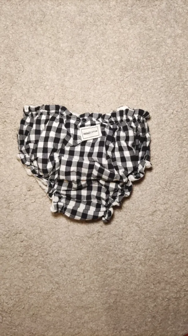 Culetín cuadros Vichy Minicoton