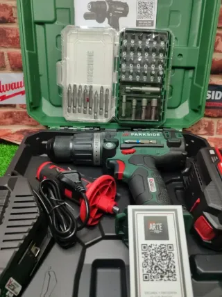 Taladro Atornillador con percutor Parkside