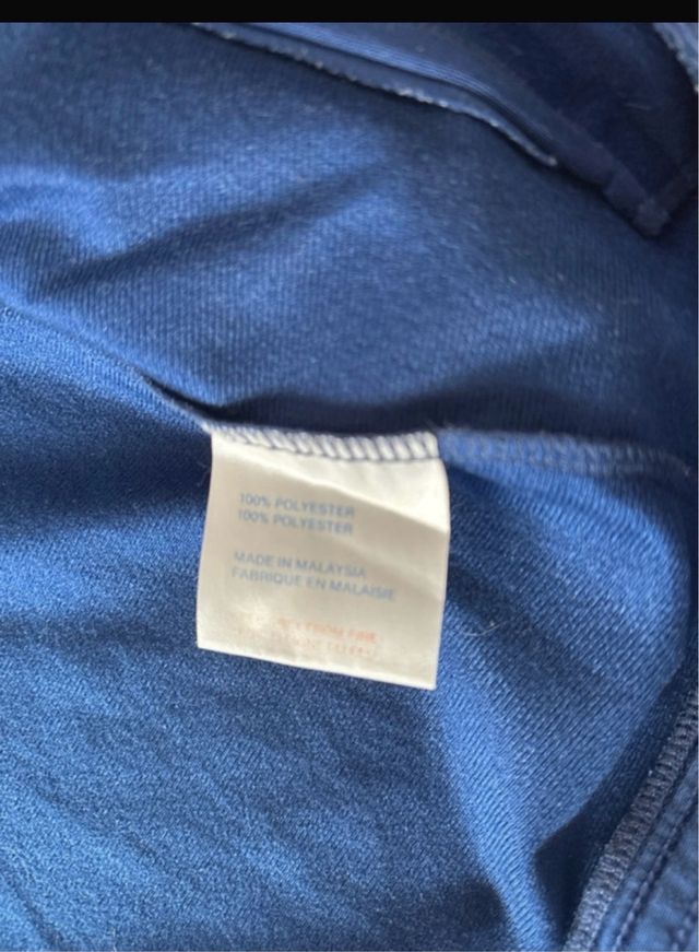 Maglia vintage Reebok blu