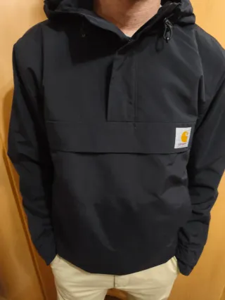 Chaqueta Carhartt Canguro Negra