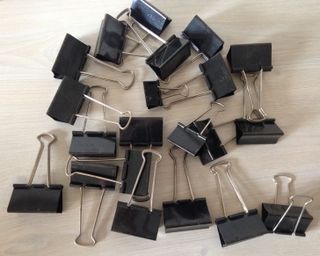 Pack 15 Molas Metálicas Pretas