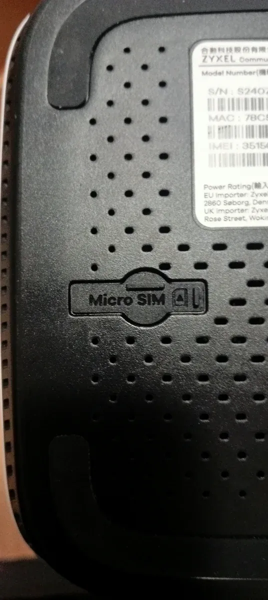 Router 5G Zyxel FWA510 Indoor