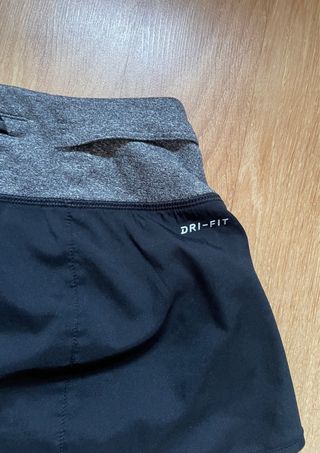Pantalón corto Nike Dri-Fit Negro/Gris