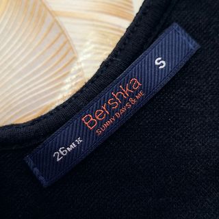 Vestito tubino nero Bershka taglia S