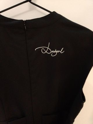 Vestido de fiesta Desigual negro