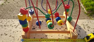 Brinquedo Educativo Madeira Colorido