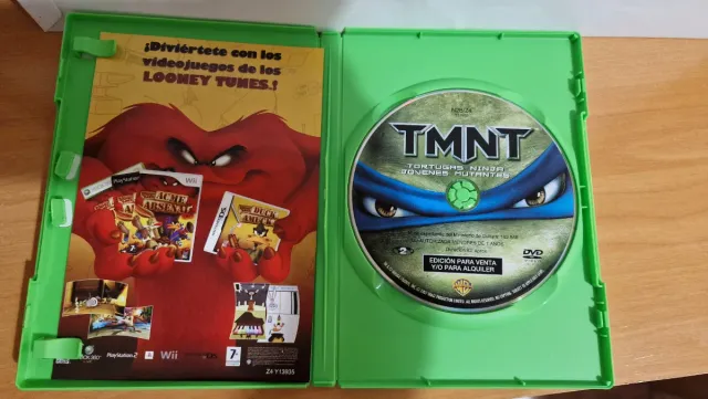 TMNT Tortugas Ninja Jóvenes Mutantes DVD
