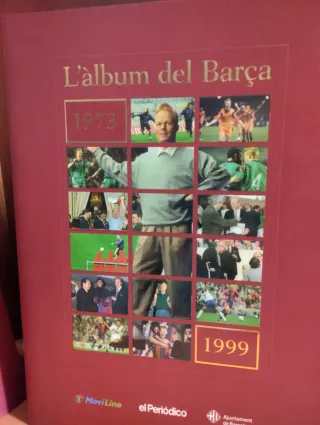 L'ÀLBUM DEL BARÇA, 3 TOMOS, 1899-1999