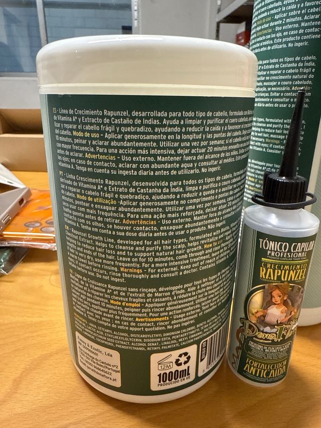 Dona Flora Champú Crecimiento Rapunzel