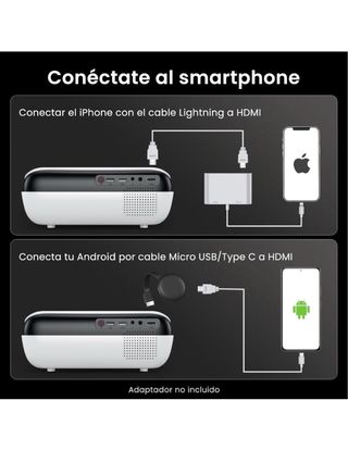 Mini Proyector 4K LED