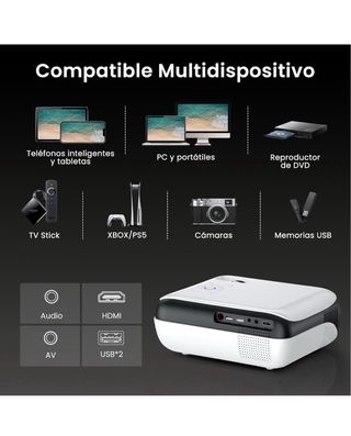 Mini Proyector 4K LED