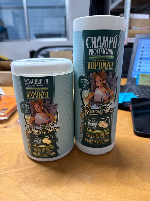 Champú y Mascarilla Rapunzel Dona Flora
