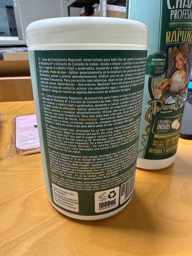 Champú y Mascarilla Rapunzel Dona Flora