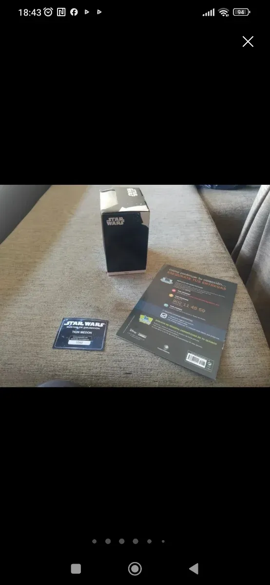 Busto Qui-Gon Jinn Star Wars con caja