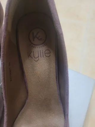 Zapatos de tacón morados suave  Kylie