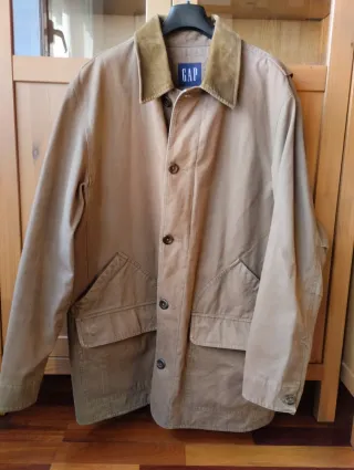 Chaqueta Parka GAP Beige Hombre