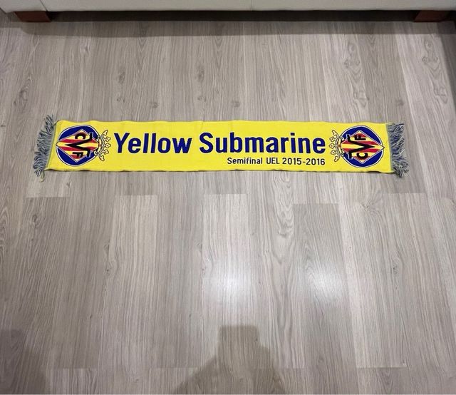 Edición limitada Bufanda Villarreal CF