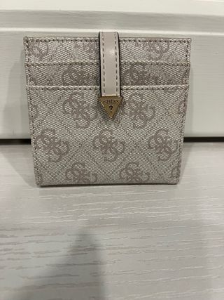 Monedero Guess Beige
