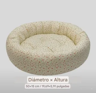Cama floral mascotas-Todas las estaciones 50cm