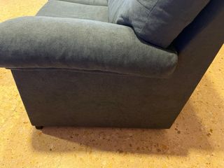 Sofá de 2 plazas azul (recoger en domicilio)