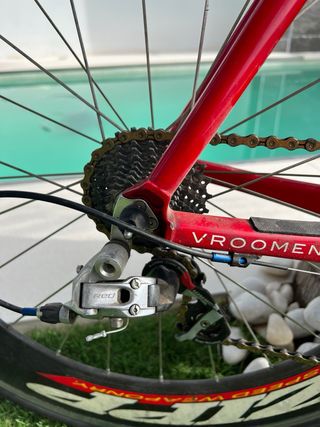 Bicicleta de carretera Cervélo Roja talla M-L