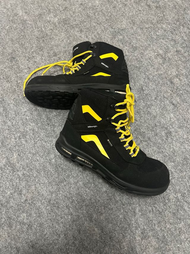 Botas de trabajo ELTEN negras y amarillas