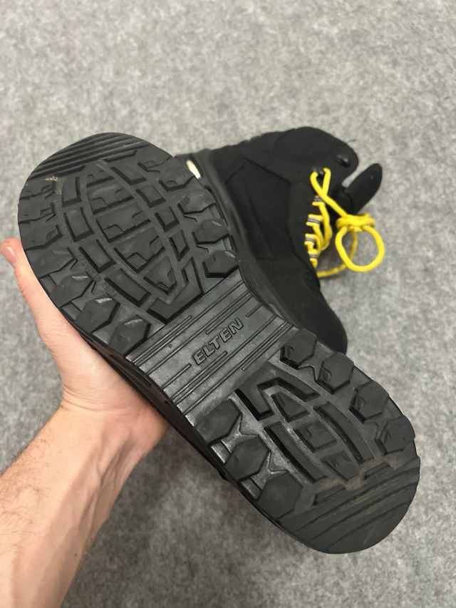 Botas de trabajo ELTEN negras y amarillas