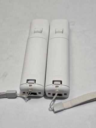 2 mandos wii blancos originales nintendo wii