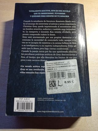 Trilogía Cincuenta Sombras de Grey.