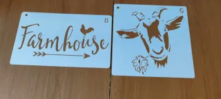 Plantillas Farmhouse y Cabra