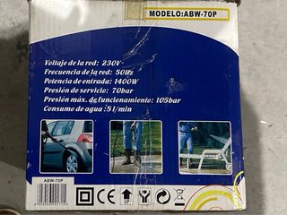 Hidrolimpiadora Alta Presión ABW-70P