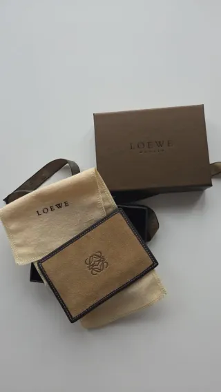 Tarjetero Loewe Marrón 