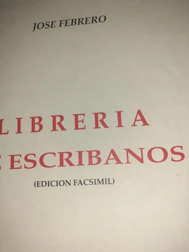Librería de escribanos