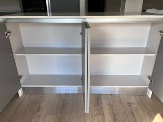 Isla de cocina Silestone Calacatta sin usar