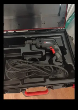 Taladro compacto Würth con maletín