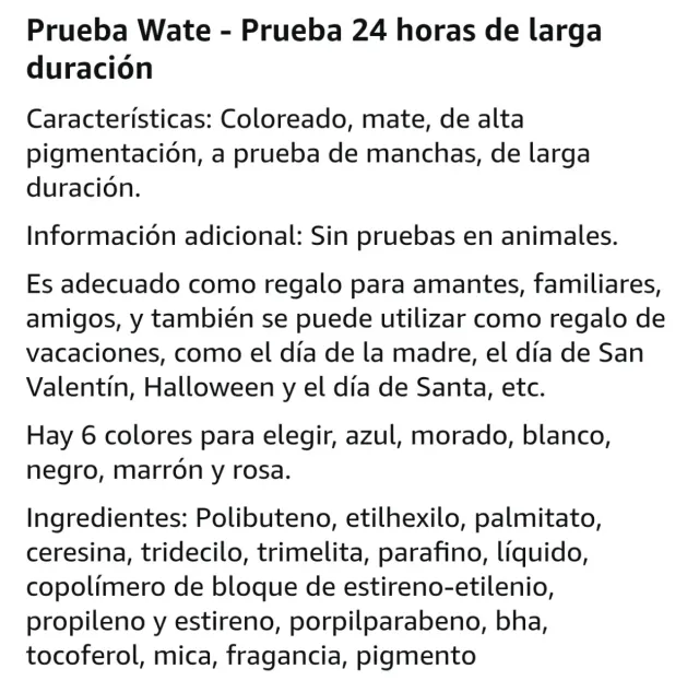 Máscara de pestañas Teayason Rosa