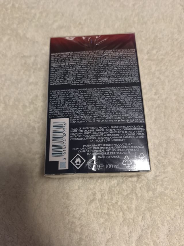 Prada Luna Rossa Ocean Le Parfum 100ml
