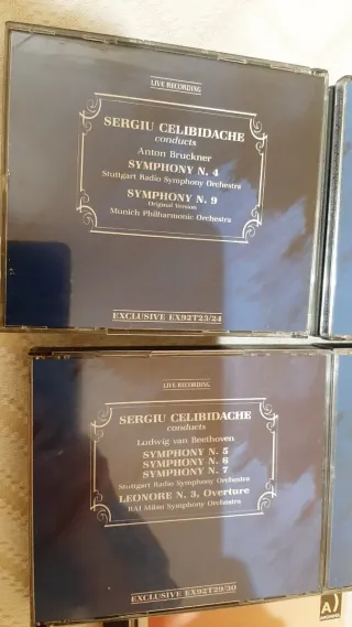 Celibidache. Cds. Bruckner, Beethove