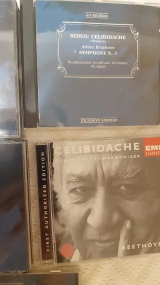 Celibidache. Cds. Bruckner, Beethove